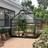 OutSunny Walk-In Polycarbonate Greenhouse Plant Grow Galvanized