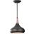 FEISS Beso 1 Light Dome Pendant Lamp