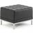 Dynamic Infinity Modular Cube Chair Black Bonded Leather