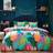 Coralina Abstract Duvet Cover Multicolour