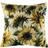 Evans Lichfield Elwood Sunflowers Cushion Cover Multicolour, Natural