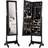 Costway Costway Mirrored Jewelry Cabinet Armoire Storage Organizer Box Drawers