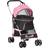 Pawhut Detachable Pet Stroller 3-In-1 Dog Cat Travel Carriage 49.5x98cm