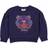 Kenzo Kid's Metallic Logo Embroidered Sweatshirt - Electric Blue (K15574)