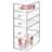 iDESIGN Jewelry Boxes and Organizers Clear Five-Drawer Tower Organizer