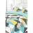 Dreamscene Shapes Duvet Cover Yellow, White, Grey, Green, Blue, Pink, Multicolour