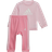 Adidas Badge Of Sport Jogger Set - Clear Pink/White (IC6591)