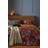 Furn Forest Fauna Woodland Reversible Duvet Cover Red, Green