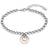 Hugo Boss Medallion Bracelet - Silver/Rose Gold