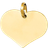 Primal Gold Heart Charm - Gold