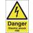Danger Electric Shock Risk Safety Sign