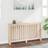 vidaXL Radiator Cover 153x19x84 Solid Wood Pine