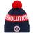 New Era New England Revolution MLS Kick Off Bobble Beanie Hat Sr