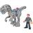 Jurassic Park Imaginext World Breakout Blue Dinosaur Figure Pack