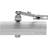 ABUS AC7023 Overhead Door Closer Silver