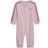 Adidas Infant Essentials 3-Stripes French Terry Bodysuit - Clear Pink/Preloved Fuchsia