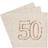 Neviti Paper Napkins Birthday Age 50 16-pack