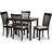 Baxton Studio Minette Modern Dining Set 70.1x110cm 5pcs