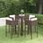 vidaXL 5 Piece Outdoor Bar Set