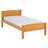 SECONIQUE Amber Solid Wood 3ft Single Bed Frame