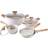 Country Kitchen Nonstick Cookware Set with lid 8 Parts