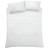 Catherine Lansfield Lennon Stripe Duvet Cover White, Natural (200x135cm)