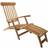 Charles Bentley Teak Steamer Sun Lounger