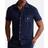 Polo Ralph Lauren Men's Cotton Terry Short Sleeved Shirt Newport Navy