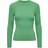 Pieces Crista Knitted Pullover - Absinthe Green