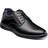 Nunn Bush Mens Bayridge Plain Toe Oxfords Black