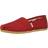 Toms Women's Classic Canvas Slip-on,Red,9