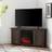 Crosley Furniture Camden Farmhouse Electric Fireplace Corner TV Stand, Brown