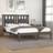 vidaXL grey, 180 Pine Bed Frame Bed