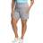 Just My Size Plus Pocket Jersey Shorts, Women's, 3XL, Light Grey