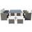 Royalcraft Amir Cannes Cube Outdoor Lounge Set