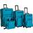 Rockland Skate Wheels Luggage - Set of 4