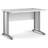 Furniture To Go White/Steel Finish Prima Writing Desk