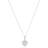 Sif Jakobs Caro Pendant Necklace - Silver/Transparent