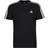 Adidas Essentials Single Jersey 3-Stripes T-Shirt - Black/White