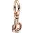 Pandora Pendants & Charms Letter 14k rose gold-plated dangle with clear cu Quarz Pendants & Charms for ladies