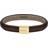 HUGO BOSS Gents Jewellery Grove Bracelet - Gold/Brown