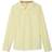 French Toast Big Girls' Long Sleeve Peter Pan Collar Blouse, Yellow