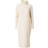 Pieces Juliana Knitted Dress - Whitecap Gray