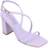 Journee Collection Womens Lenorra Heeled Sandals, Medium, Purple Purple