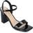 Journee Collection Womens Tivona Heeled Sandals, Medium, Black Black