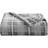 Nautica Lewes Ultra Soft Plush Fleece Blankets Grey (228.6x152.4cm)