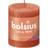 Bolsius Earthy Orange Rustic Shine Pillar Candle