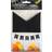 Folia 3974 Blackboard Foil Bunting 14 Bunting Approx. 3.5m Long Colorful Wedding Birthday Party