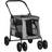 Pawhut One Click Foldable Pet Stroller Dog Cat Travel Pushchair with EVA Wheels