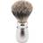 ERBE Shaving Shop Shaving brushes “Silver Tip” Shaving Brush, White Matte Plastic Handle 1 Stk